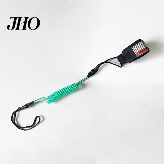 Durable Paddleboard Leash TPU Surfboard Adjustable Coiled SUP Spring Wrist Strap Stand-Up Safety Paddle Board Leg Rope Shortboard Longboard