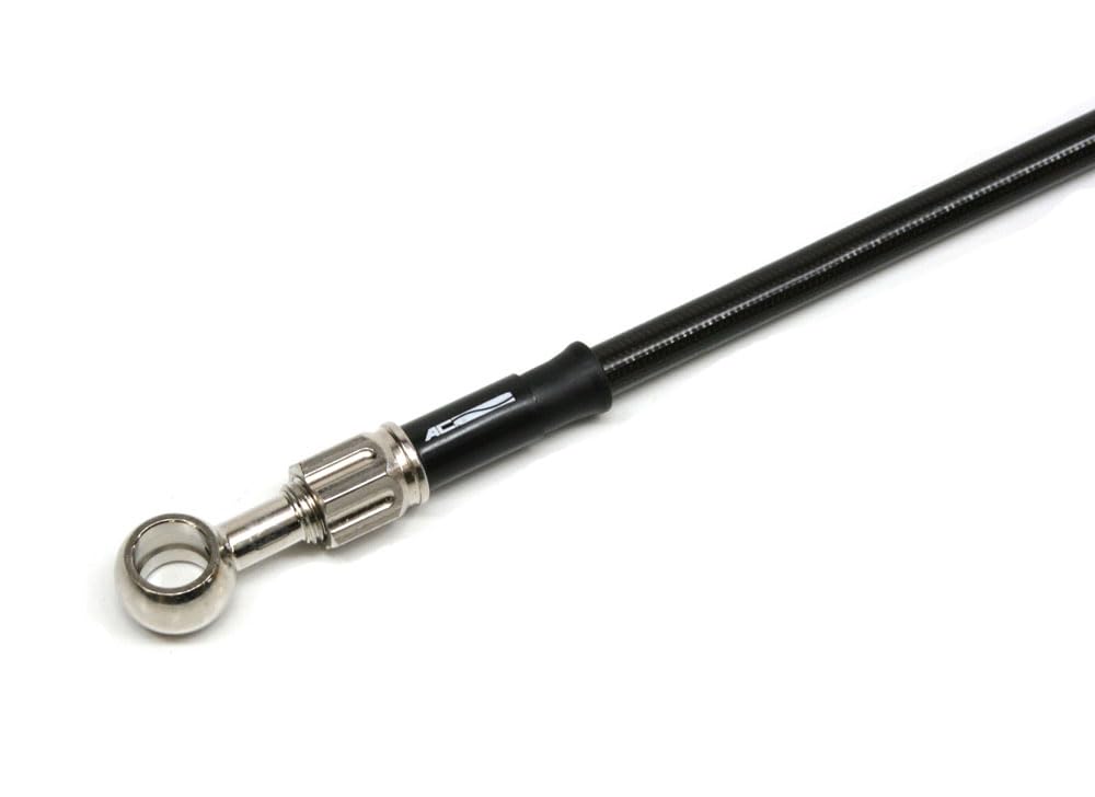 AC Performance Line Brake Hose Aluminum Plated (Clutch) Smoke ZZR1100 D 93- 32171242S