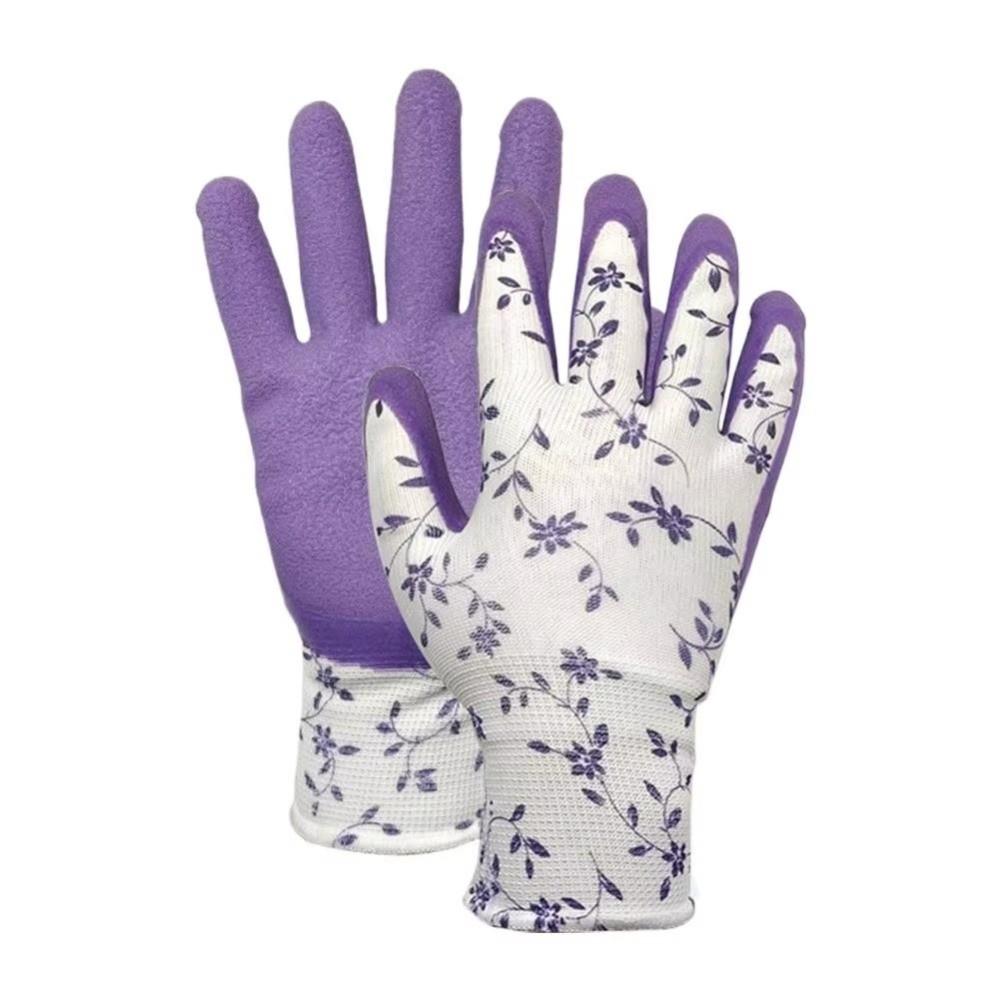 Breathable Material Gardening Gloves Wear-Resistant Rubber Gloves Durable Work Gloves Garden Use