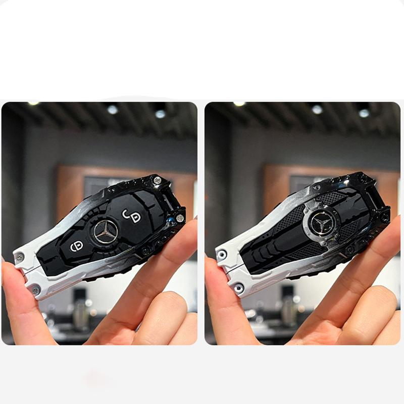 2025 Новый чехол-обложка для умного ключа автомобиля с дистанционным управлением для Mercedes Benz A B C E S Class C200 C300 E350 E260L W205 CLA CLS GLA GLC GLE GLS Acc
