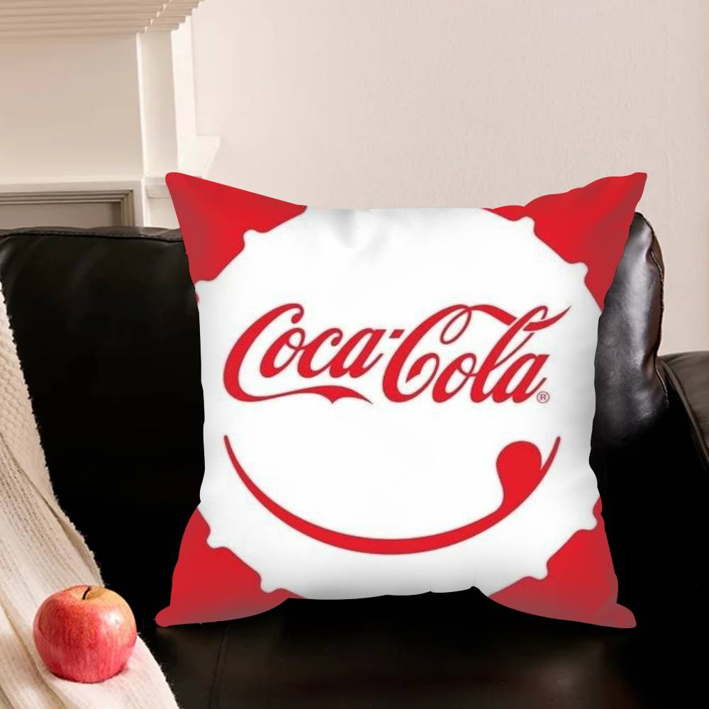 C-Coca C-Cola V-Vintage L-Логотип Различные Размеры Квадратная Наволочка Для Автомобиля Дома Спальни Декор