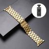 Ультратонкие ремешки из нержавеющей стали для Apple Watch Ultra 49 45 41 мм 40 мм 46 мм 38 мм 42 мм, 44 мм; iWatch Серия SE 11, 10, 9, 8, 7