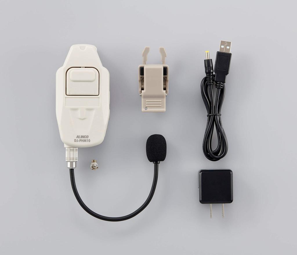 Тип гарнитуры ALINCO Helmet указан с маломощным приемопередатчиком DJ-PHM10 с прямым монтажом (без учета шлема)