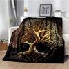 3D Tree of Life printed blanket Flannel Warm blankets Soft and comfortable blanket bed linings cubre cama Birthday Gift