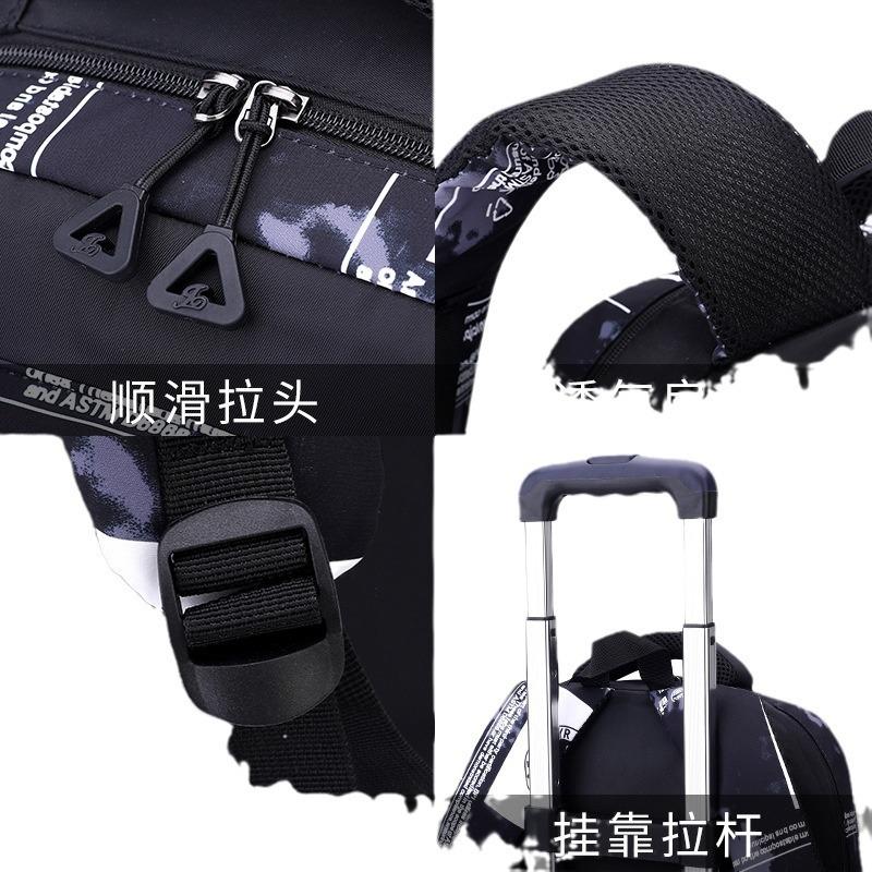 Тележка для учеников начальной школы школьный портфель Campus Roller Schoolbag съемный школьный портфель