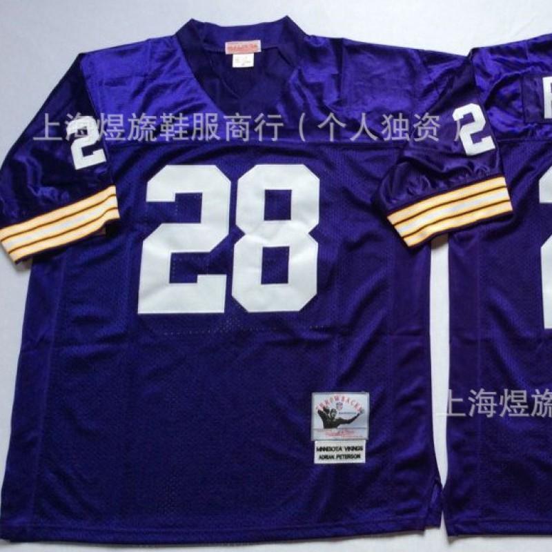 Minnesota Vikings NFL Retro Jersey 84 Mens Football Uniform Sports Fan Apparel