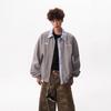 Унисекс Оверсайз Куртка с Цветным Блоком на Воротнике Streetwear Повседневная Рабочая Одежда Пальто