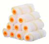 10 Paint Rollers with Handles, Mini Rollers, Small Rollers, 10cm Replacement Paint Brushes for Water-Based and Oil-Based Paints [Parallel Import]