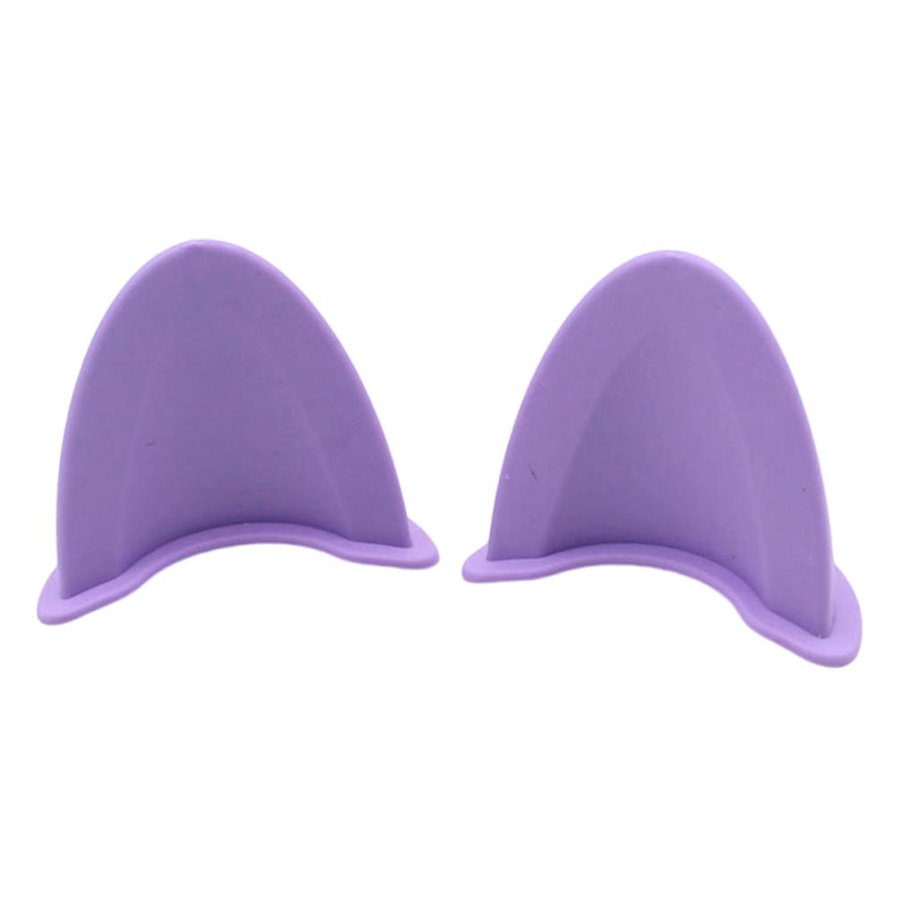 1 пара мотоциклетных клейких кошачьих ушей, украшение для шлема, декор для шлема, модные наклейки для шлема, аксессуары для шлема