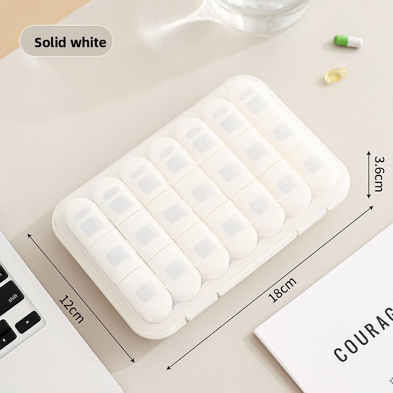 Дорожный портативный многосекционный контейнер для лекарств