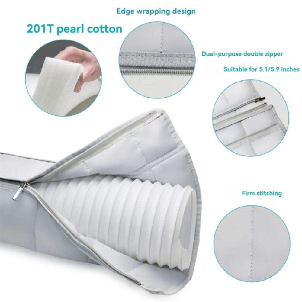 Easy Installation Design Insulated Hoses Duct Cover AC Duct Insulation Wrap  Home Cooling Setup