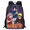 Рюкзак-мочила для детей из аниме NARUTO, с регулируемым плечевым ремнем и передним карманом, легкий и прочный, для мальчиков и девочек в возрасте 5-10 лет