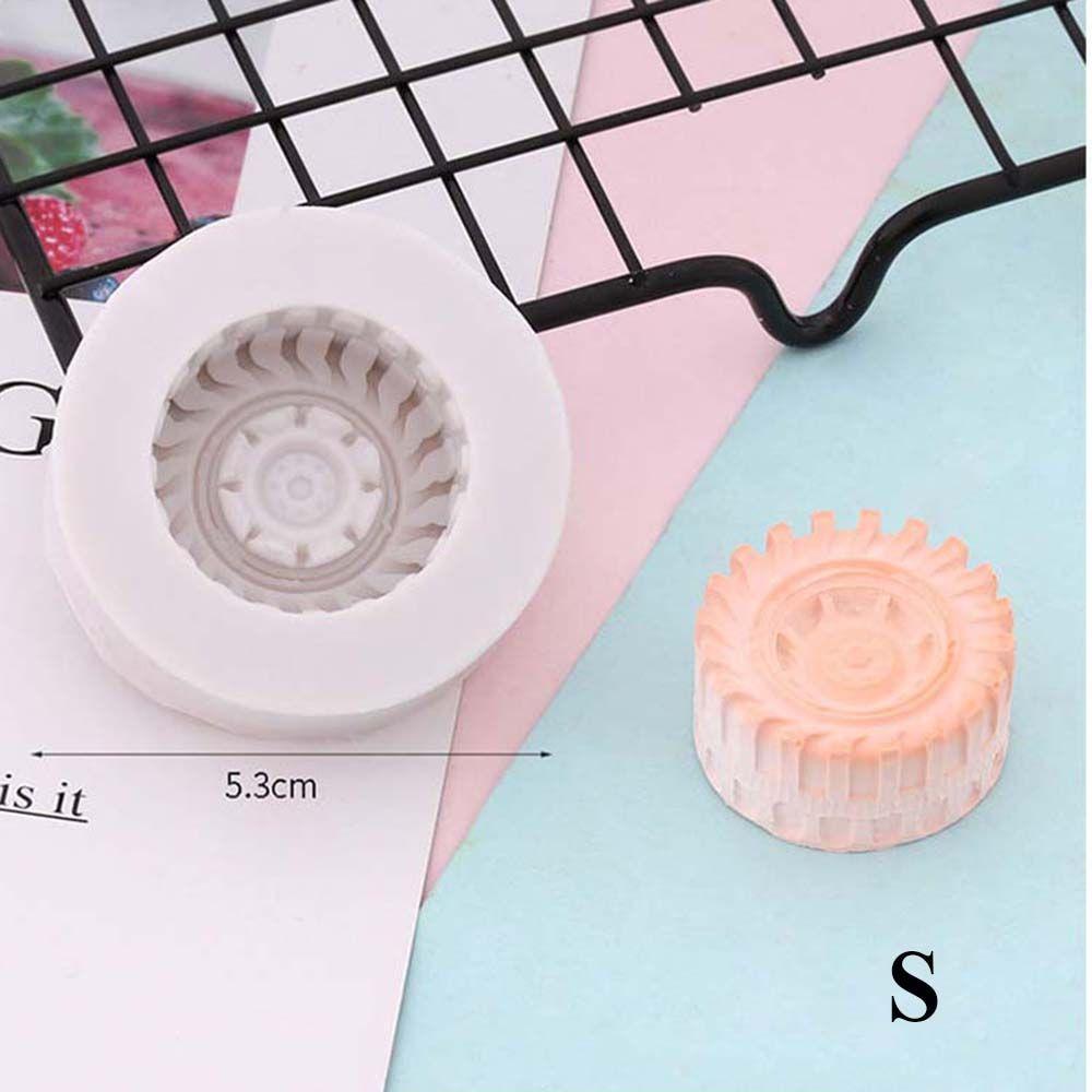 Fondant Jelly Candy Mould Cakes Decorating Tools Soap Mould Baking Decorating Wheel Silicone Molds