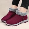 Women's Winter Warm Snow Boots Warm Plush Fur Lined Ankle Booties Non-Slip Outdoor Casual Comfortable Work Shoes Walking Short Boots for Women
