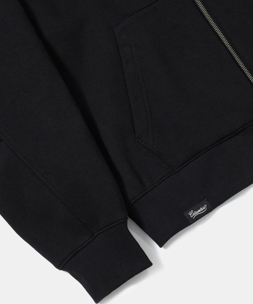 Толстовка с молнией и капюшоном Columbia University Ny Street Tail Fleece_Черная