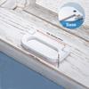 NAIERDI Aluminium Alloy White Cabinet Handles Kitchen Closet Door Knobs and Cupboard Handles Drawer Pulls Furniture Handle