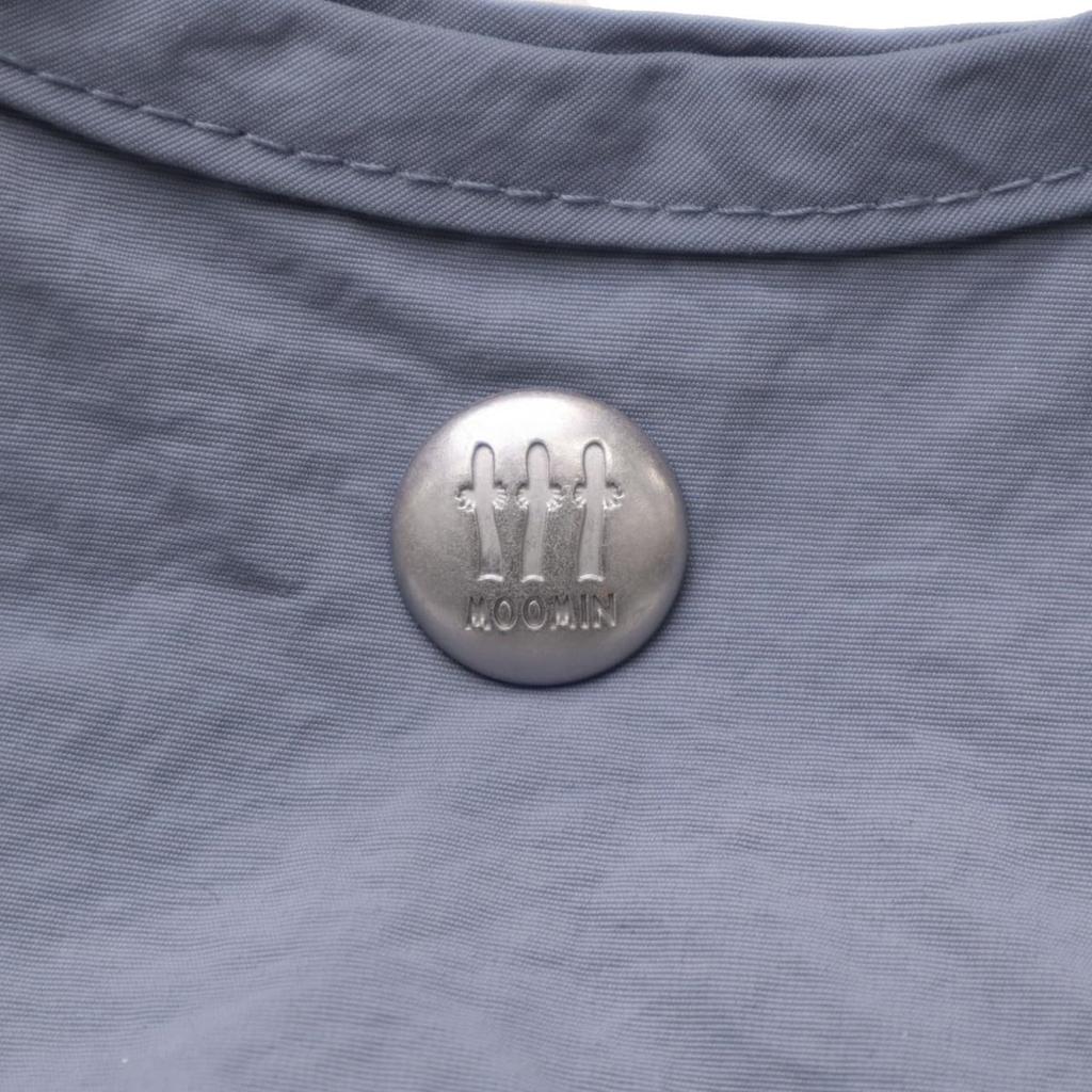 Embroidered Bag for Women Cool Gray [Moomin] 2-way Rmpk-02 (Little My)