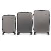 Набор чемоданов - Багажное отделение - Темно-серый - Жесткий - 4 колесика - Унисекс