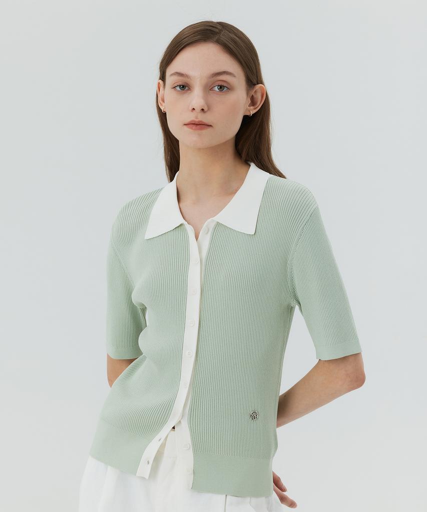 MIND BRIDGE WOMEN [On][W] Ribbed Color Block Knit - 3 Colors