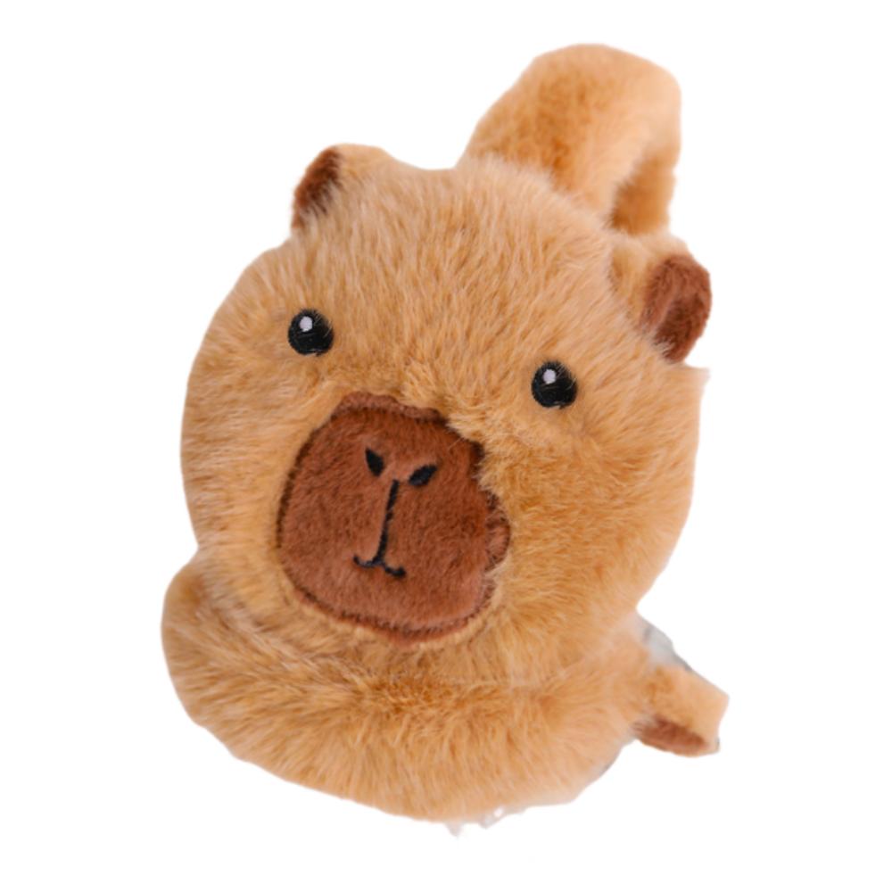 Thicken Panda Warm Earflaps Foldable Cold-proof Ear Mask Capybara Plush Earmuffs  Riding