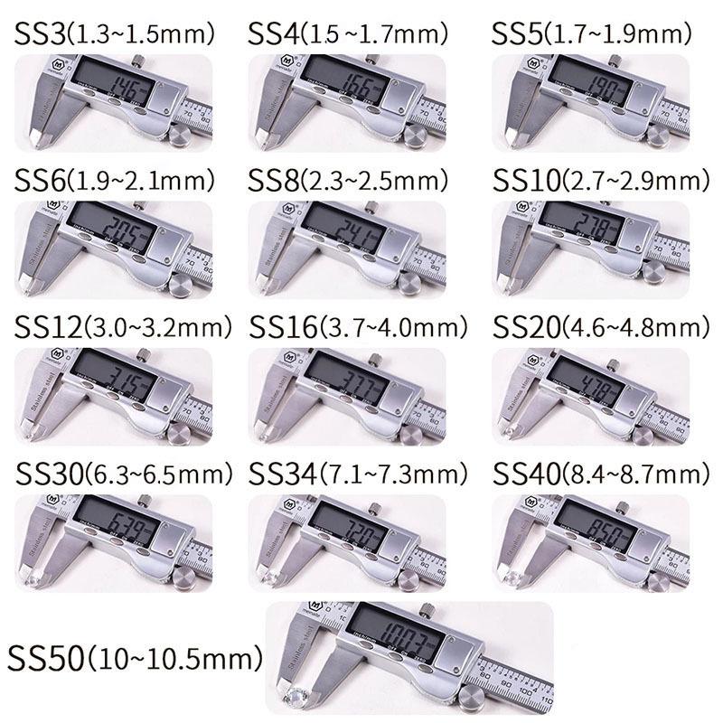 Flat Bottom Diamond, Manicure Diamond Glass, Crystal Round Mobile Phone Accessories, Sticker Diamond Diy Rhinestone Jewelry Accessories