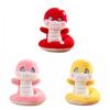 with Hand Snake Plush Doll Toy Stuffed Lucky Snake Plushies Doll  New Year Gifts