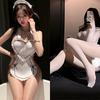Новое сексуальное нижнее белье сладкое и милое подвесное сердце косплей горничная горничная набор 6