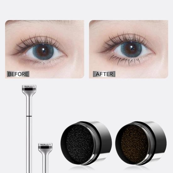 Lower Lash Stamp Eyelash Stamp Set 2-in-1 Waterproof Sweatproof Eyeliner Quick Eye Makeup Tool Long-lasting Lower Lash Stamp for Beginners