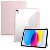 Чехол для Apple iPad 11 A16 с держателем для стилуса, трехскладная, прозрачная акриловая задняя крышка, Smart Cover для iPad 11-го 10-го поколения