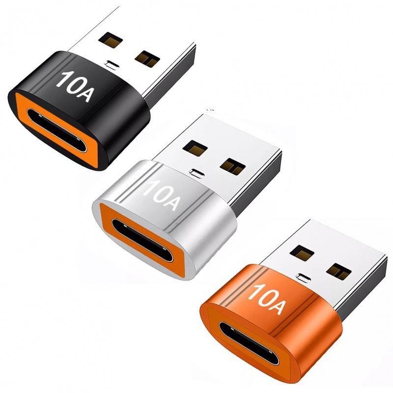 Адаптер USB на Type-C OTG для зарядки, передачи данных и аудио - Совместим с Apple 15, Huawei, OPPO