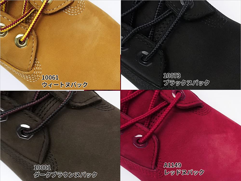 Ботинки Timberland Icon Premium Genuine 10073, мужские, водонепроницаемые, кожаные, 6 дюймов, (Черный нубук), 27.5cm (США 9,5)