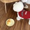 Autumn Winter Retro Style Polar Fleece Dog Sweater For Small Breed Dogs Bichon Schnauzer Pet Clothes Warm Cozy Puppy Apparel