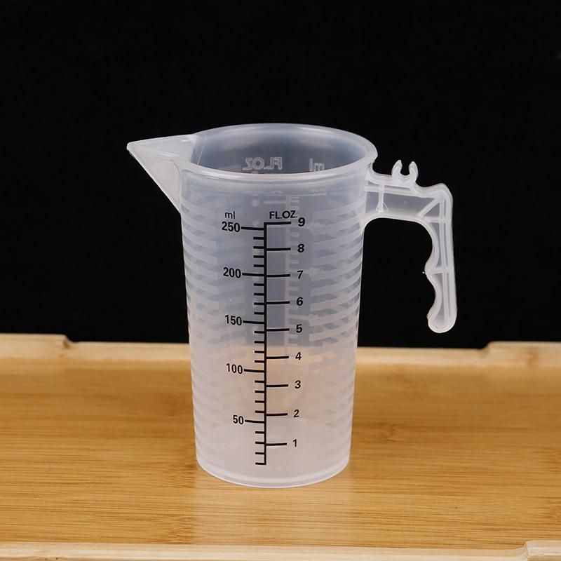 100/250/500 мл мерные стаканы кувшин прозрачный выпечка кухня мука вода с крышкой Sc
