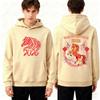 Men Double-Sided Hoodie 2026 Chinese New Year Fire Horse Pattern Sweatshirt Streetwear Clothing for Men Year of the Horse Them