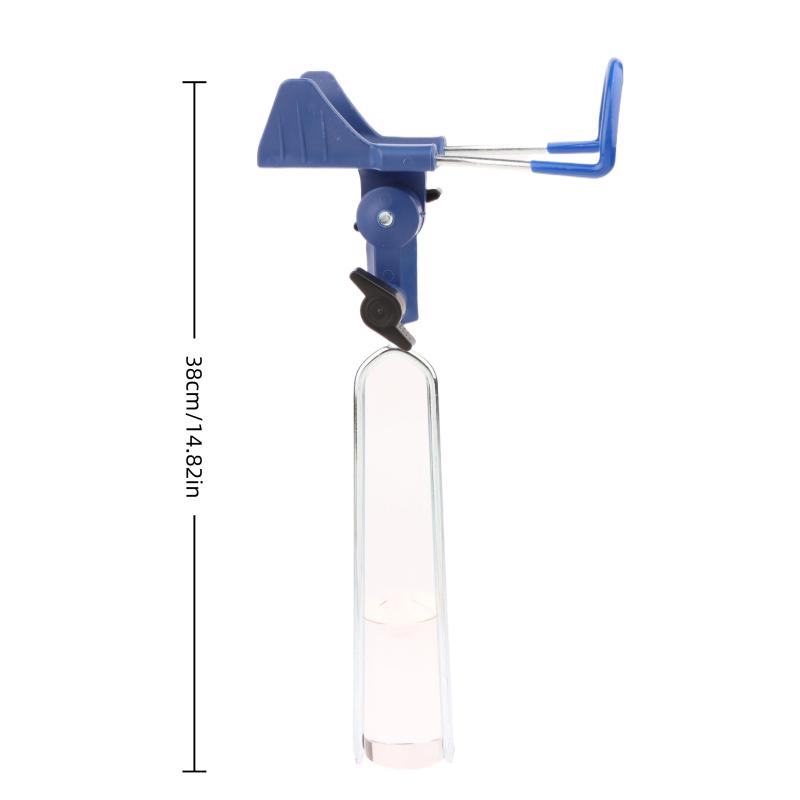 1 шт. Регулируемый на 360 градусов держатель для удочки из алюминиевого сплава, складная подставка для удочки для поддержки на месте ловли