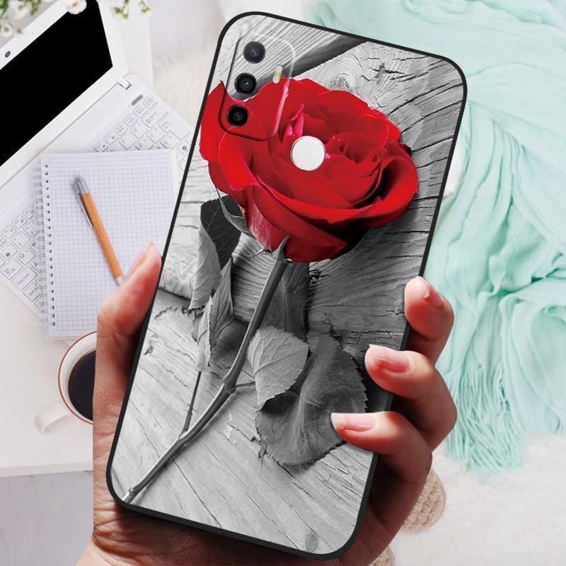 Чехол для OPPO A32 A53 A53S 2020, Чехол для телефона OPPO A15 A15S A35, Силиконовый мягкий задний чехол со львом и волком, Защитный чехол A53 2022