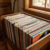 Wooden Guide Separator Holder Alphabetical a-Z Dividers File Dividers  Book Shelf