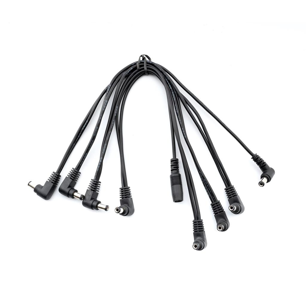 Musiclily Pro DC 9V Power Distribution Cable 8 Branches for Electric Guitar Effector Pedal