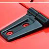 JK 4-Door Door Hinge Covers Protector Trim Kit for Jeep Wrangler Unlimited Rubicon Sahara Sports Accessories 2007-2018 JK