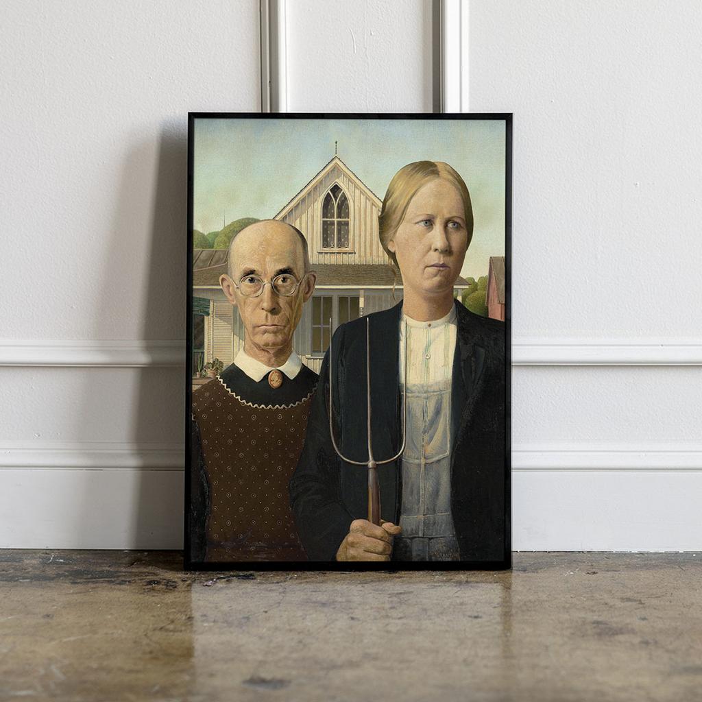 Poster American Gothic