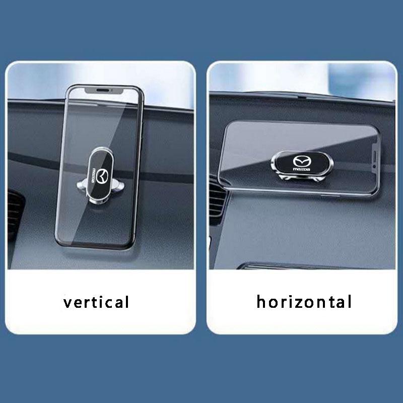 Magnetic Phone Holder in Car Stand Magnet Cellphone Bracket For Mazda 3 Axela 2017-2018 Mazda 6 Atenza CX-3 CX-5 CX-9 CX8 CX4