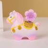Kawaii Zodiac Horse Ornaments Handcrafted Zodiac Horse Figurines  Home Decoration