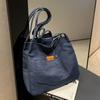 New Women Lightweight Denim Waterproof Tote Bag Travel Handbag Big Casual Shoulder Bags
