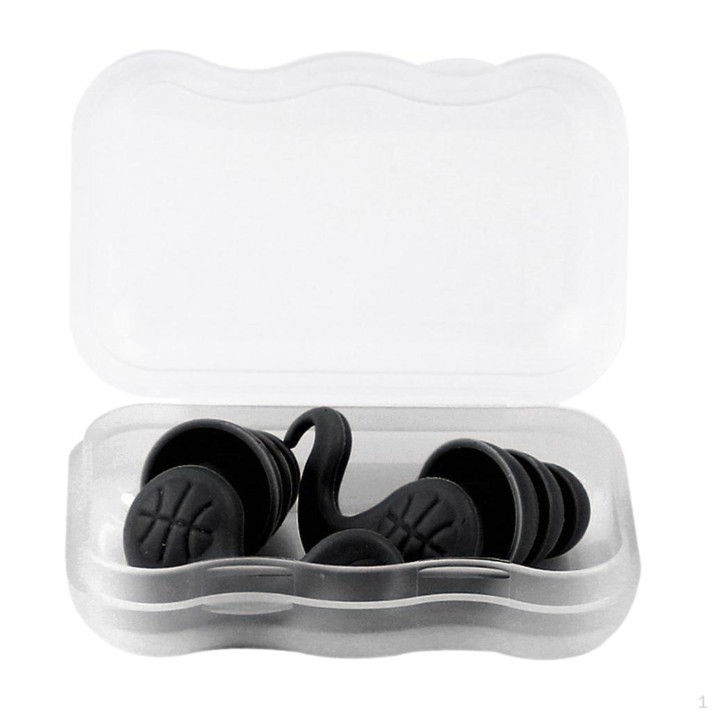 Premium Swim Ear Plugs for Water Enthusiasts Silicone Protection