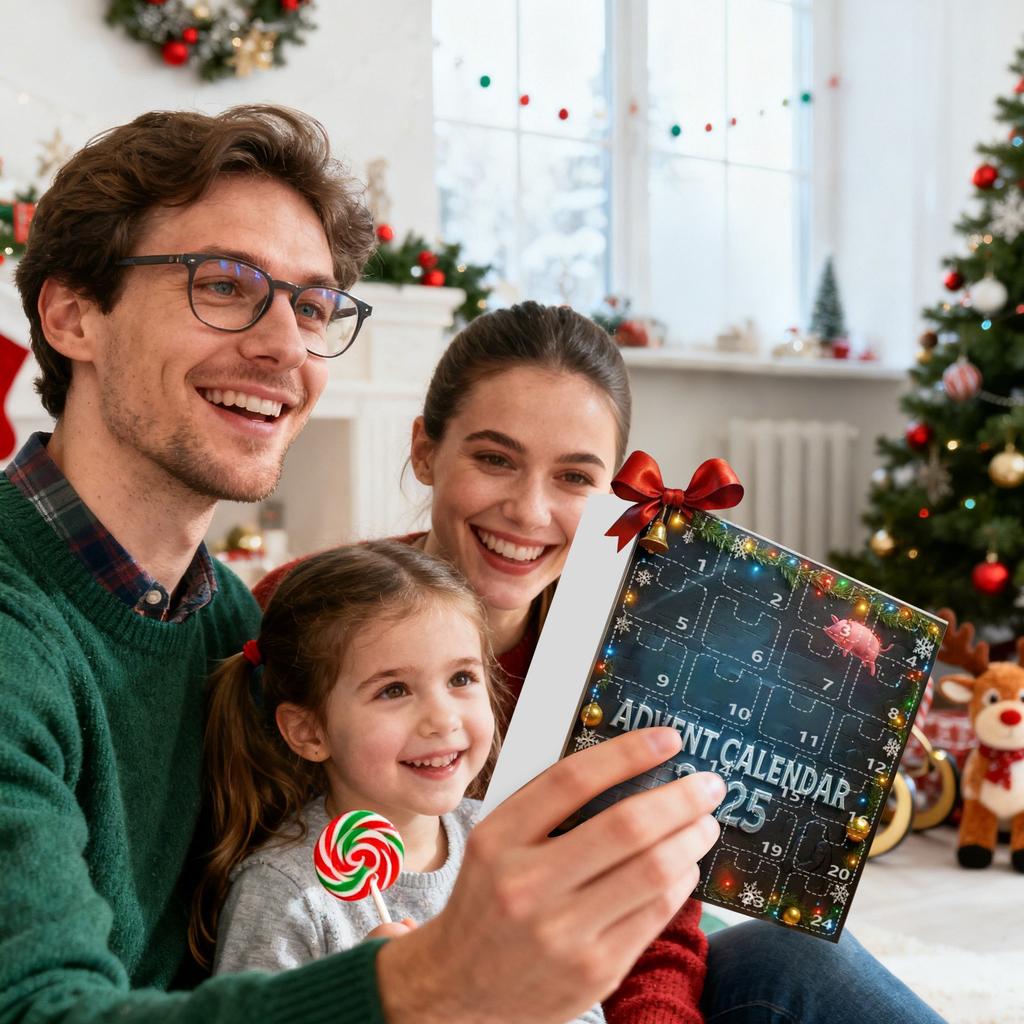 2D Адвент-календарь включает 24 адвент-календаря, календарь обратного отсчета и коллекционные сюрпризы