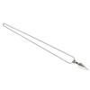 Arrowhead Pendant Necklace Alloy Vintage Spear Point Chain Pendant Necklace for MenSilver