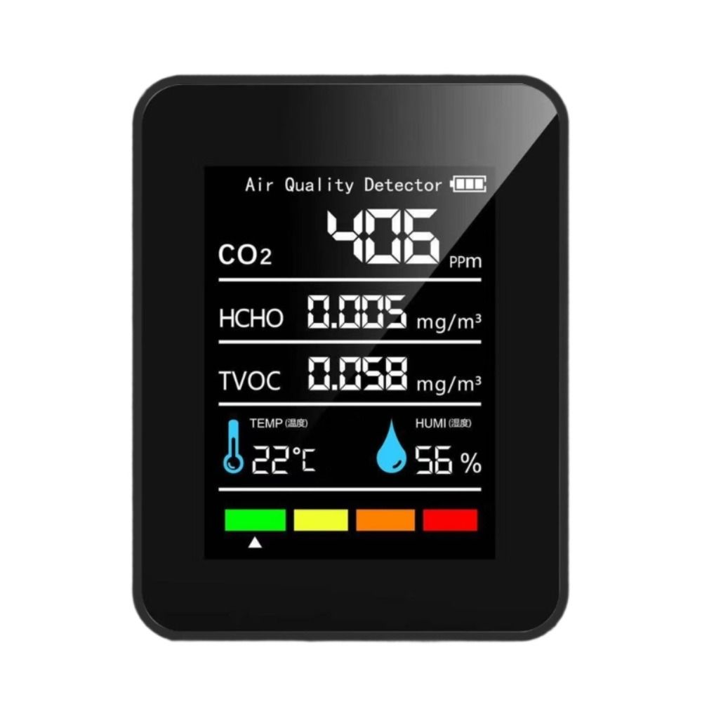 Внутренний HCHO CO2 TVOC Тестер Интеллектуальные мониторы формальдегида Дом, Школа, Гостиница, Офис