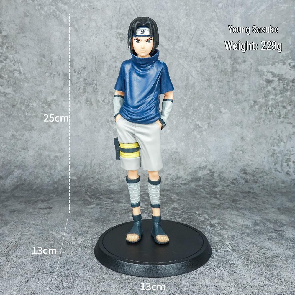 Дисплей аниме-экшн-фигурок: Саске, Сакура, Итачи, Какаши, Минато с двуручным мечом.