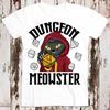 230 Gsm 100% Cotton Guess I Ll Die Dungeon Meowster Monster Cat Dnd Rpg Best Seller T Shirt Music Retro Top Tee Gift Cool Unisex 8530