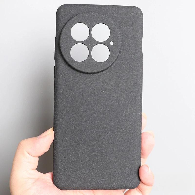 Для Oneplus 13 чехол ультратонкий матовый песчаный мягкий чехол для One Plus 13 12 11 Nord 4 5G 1+13 защитный силиконовый бампер TPU